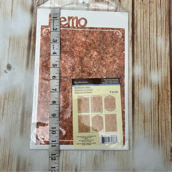 Recollections CHALKBOARD LABELS Peel and Stick Removable Labels Bundle of 3 - Picture 7 of 9